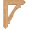 Ekena Millwork Balboa Arts & Crafts Smooth Bracket, Western Red Cedar, 5 1/2"W x 28"D x 36"H BKT06X28X36BOA03SWR - alternate 3